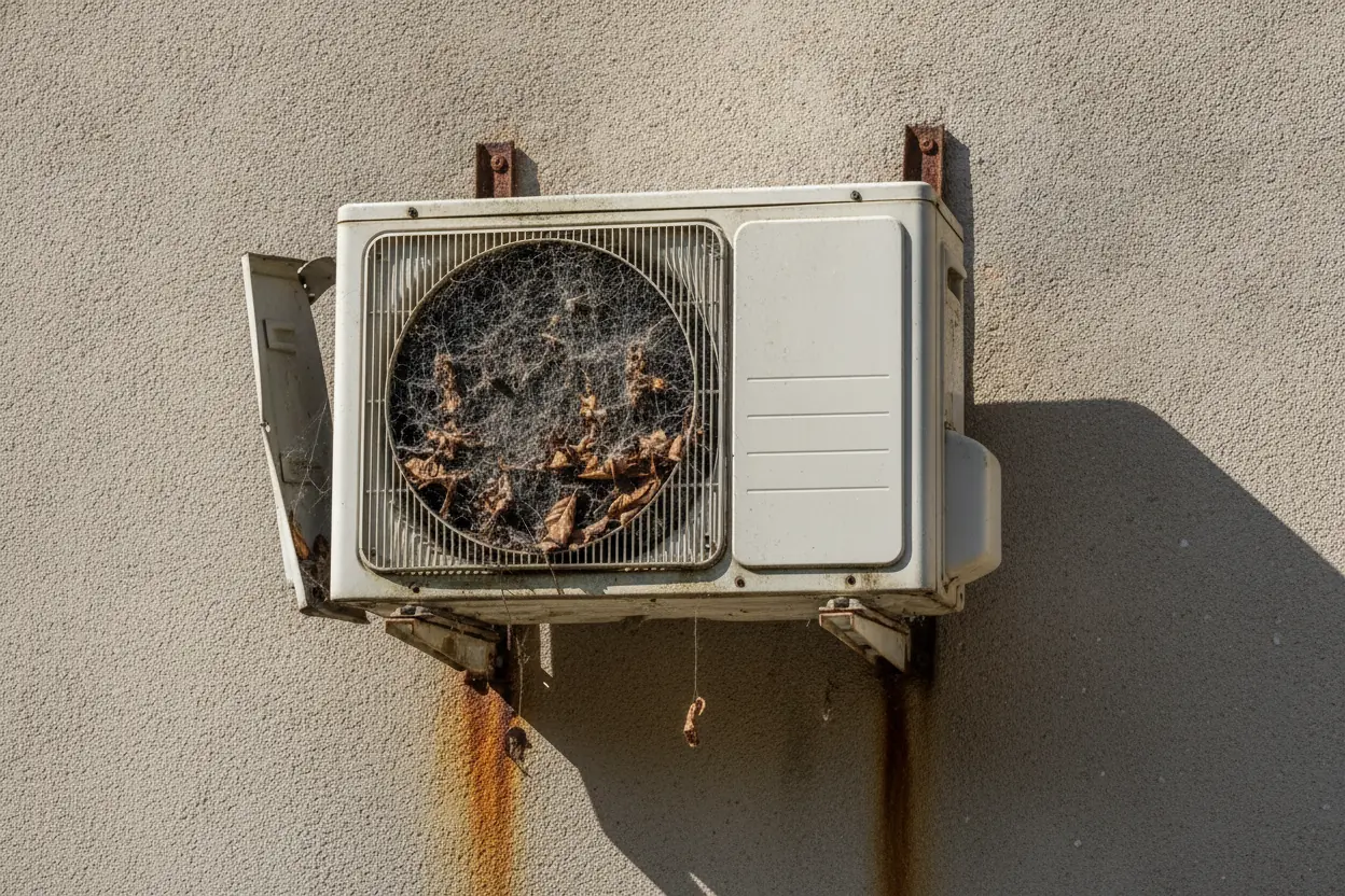 Avant : deux pièces sans climatisation avant installation multisplit à Carpentras